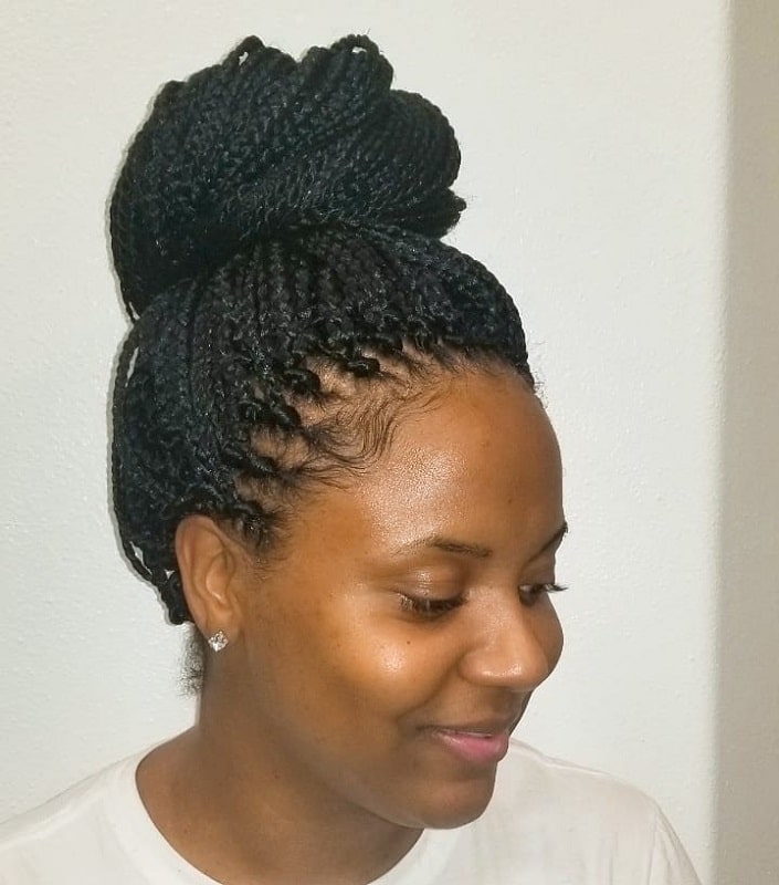 30 Most Captivating Braided Buns For 2020 Styledope