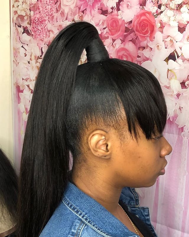 12 Black Girl Weave Ponytail Hairstyles  Fashion Beauty Blog