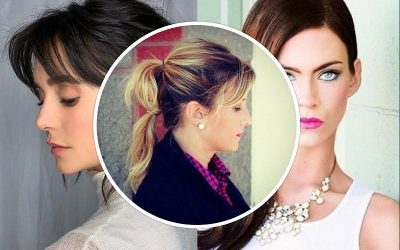 the best ponytail hairstyles with bangs