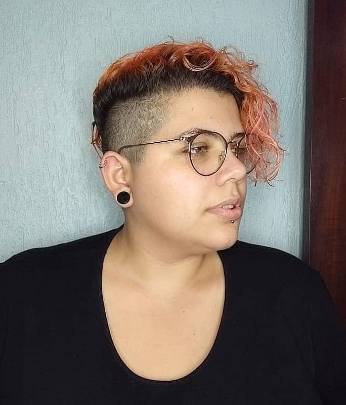 Disconnected Undercut for Woman