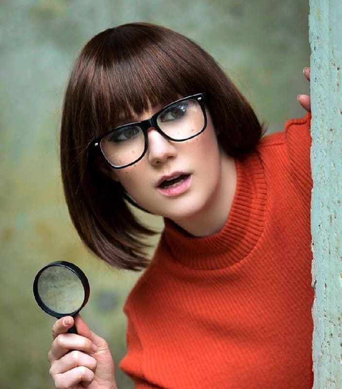 Bangs For Oval Face And Glasses