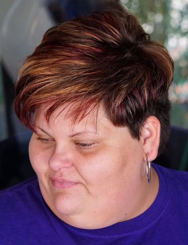 Pixie Cut for Thin Hair and Fat Face