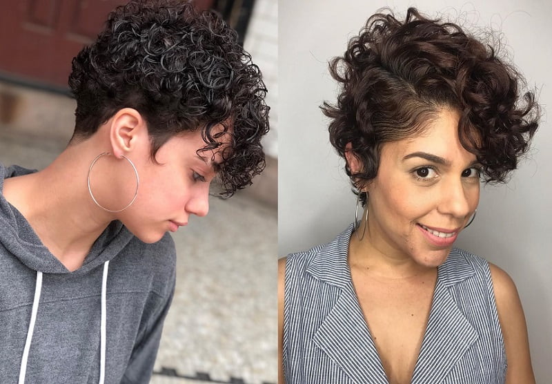 25 Jaw Dropping Curly Pixie Cuts For 2020