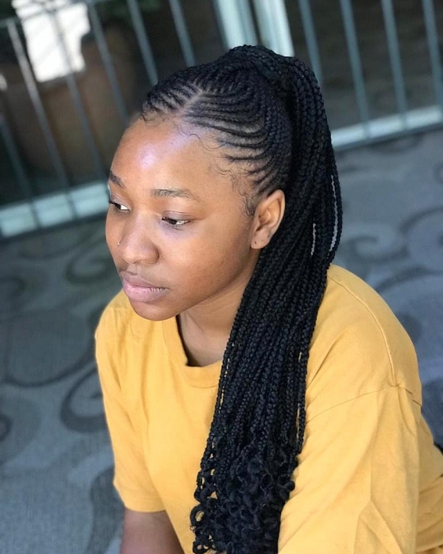 18 Cornrow Ponytails You Have to Try in 2023 – StyleDope