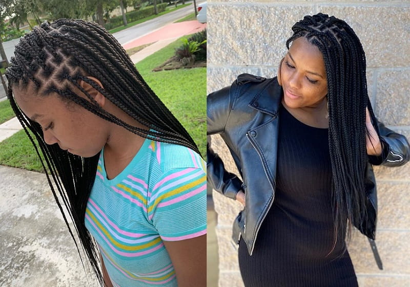 22 Most Eye-Catching Small Box Braids in 2023 – StyleDope