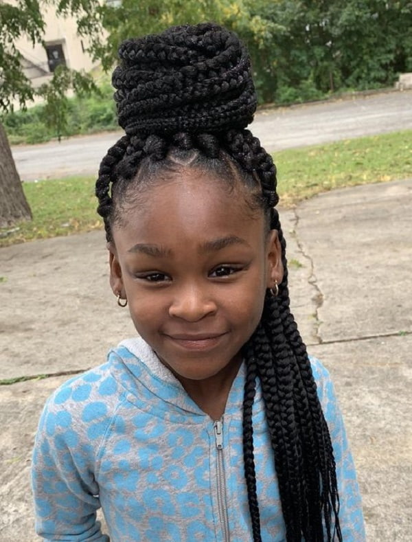 23 Examples Of The Best Box Braids For Kids – Styledope