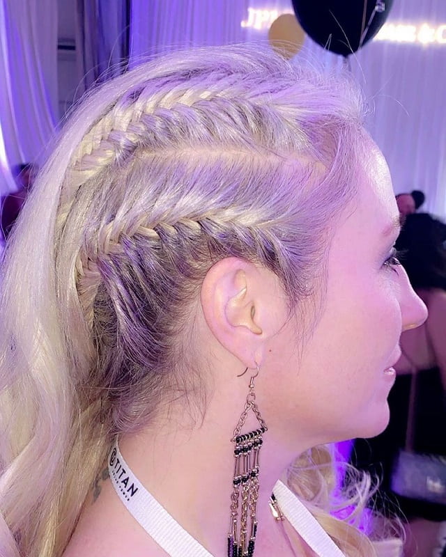 two-french-braids