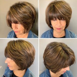25 Most Beautiful Layered Bob With Bangs for 2023