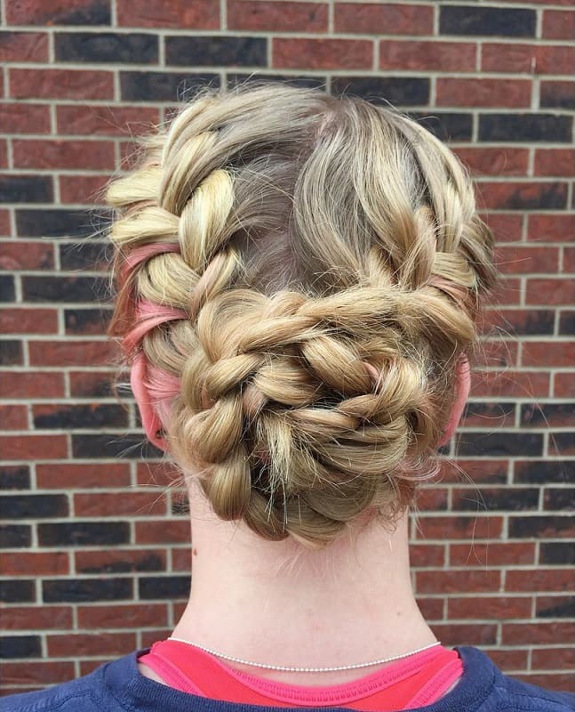Double French Braids
