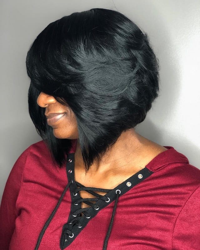 21 Beautiful Layered Bobs For Black Women – Styledope