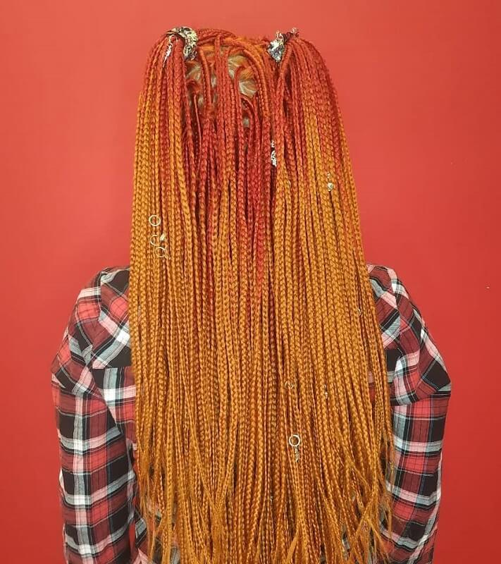 ginger box braids
